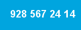 928 567 24 14